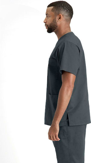 Barco BE002 Men's Medical Blouse Gray