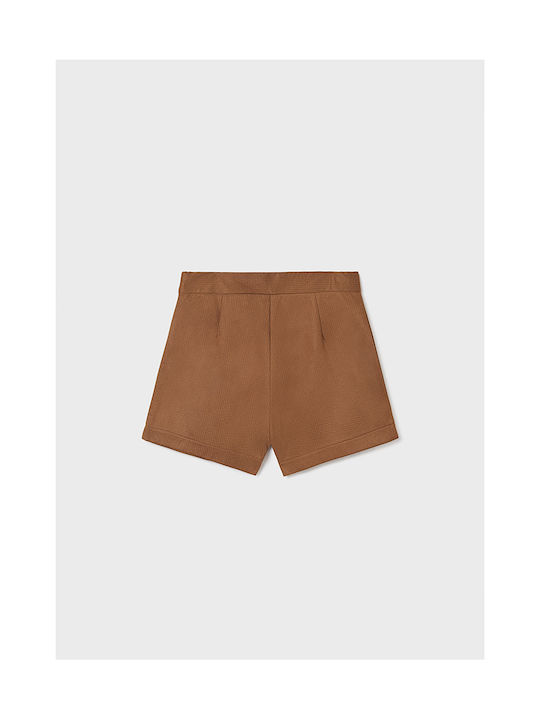 Mayoral Kids Shorts/Bermuda Fabric Tabac Brown