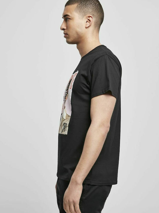 Merchcode Magazine Cover T-shirt Schwarz Baumwolle Merchcode Magazine Cover T-shirt Schwarz Baumwolle