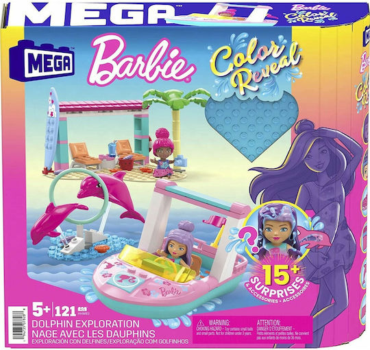 Mega Bloks Dolphin Exploration Bauklötze Für 5+ Jahre 121 Stück