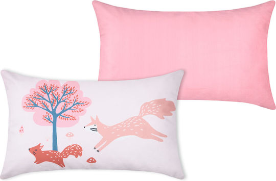 Kids Decorative Pillow Cyrielle White 30x50cm