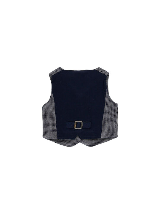 Boboli Boys Vest with Buttons Gray