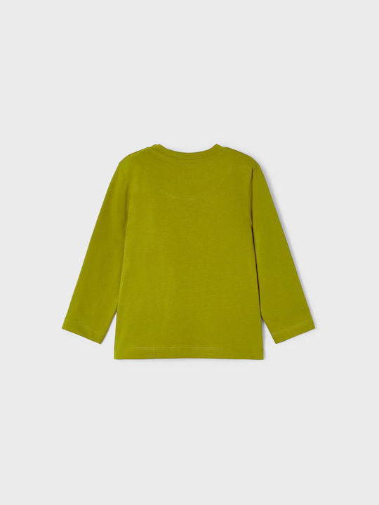 Mayoral Kids Blouse Long Sleeve Green