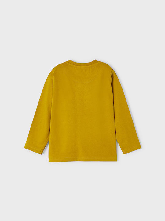 Mayoral Kids Blouse Long Sleeve Yellow