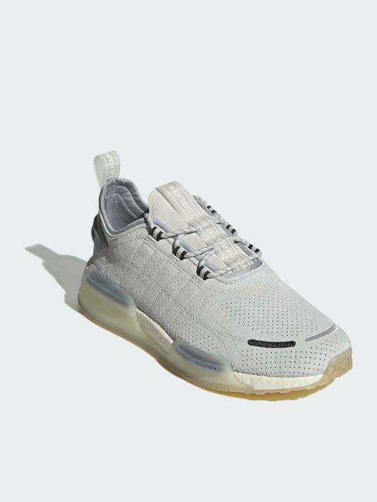 NMD_R1 V3 Маратонки Grey One / Off White / Halo Silver