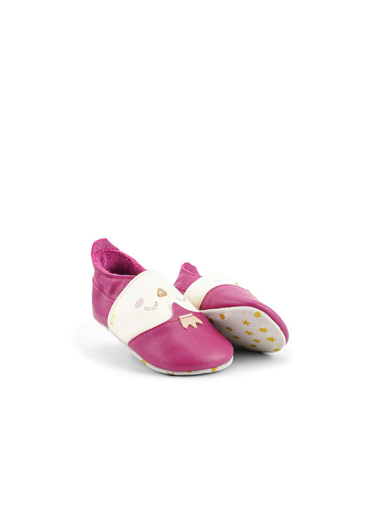 Bobux Baby Slippers Fuchsia