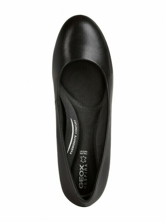 Eleana Leder Pumps Schwarz