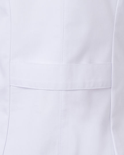Velilla Trema Medizinischer Verbandskittel Weiß aus Baumwolle und Polyester
