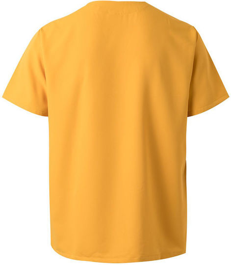 Velilla Mito Unisex Ιατρική Μπλούζα Κίτρινη
