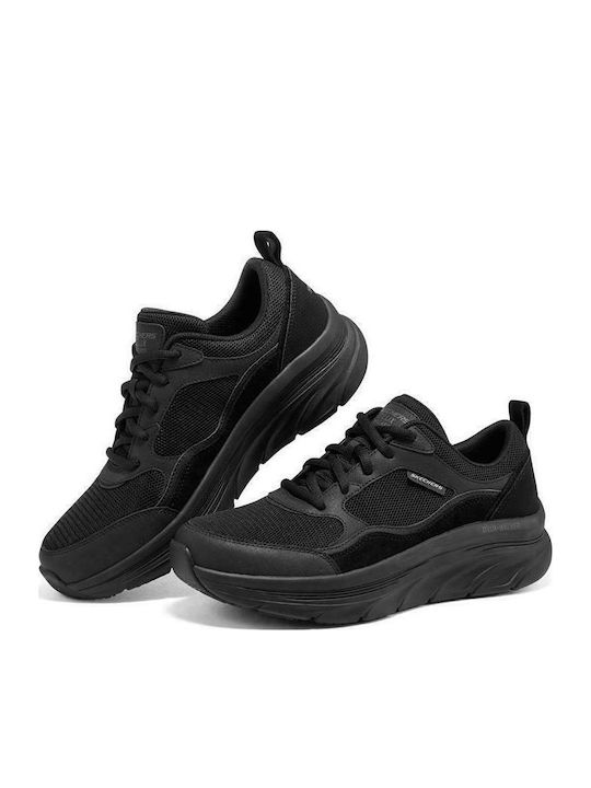 D'Lux Walker Herren Anatomisch Sneakers Schwarz