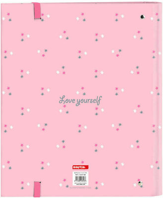 Safta Clipboard for Paper A4 Pink 1pcs