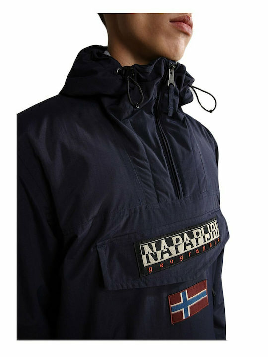 Rainforest Pocket 2 Winter Jacket Waterproof and Windproof Navy Blue