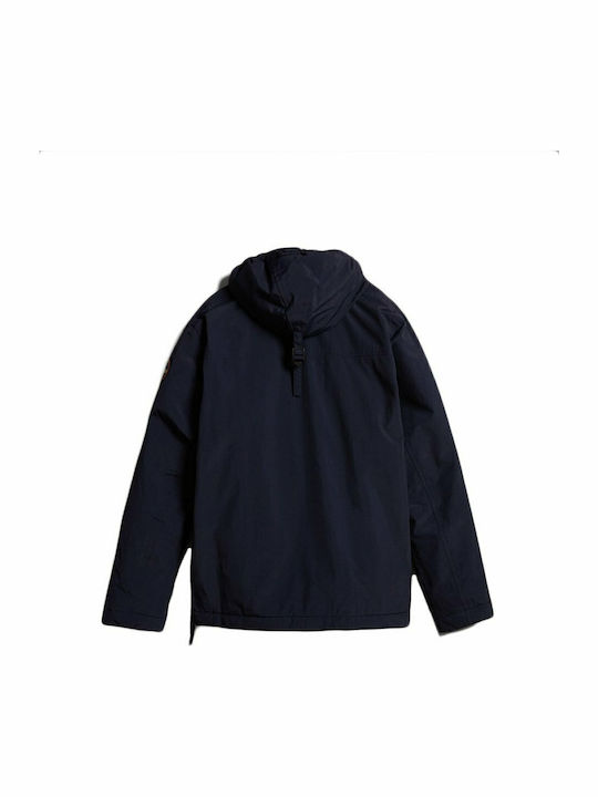 Rainforest Pocket 2 Winter Jacket Waterproof and Windproof Navy Blue