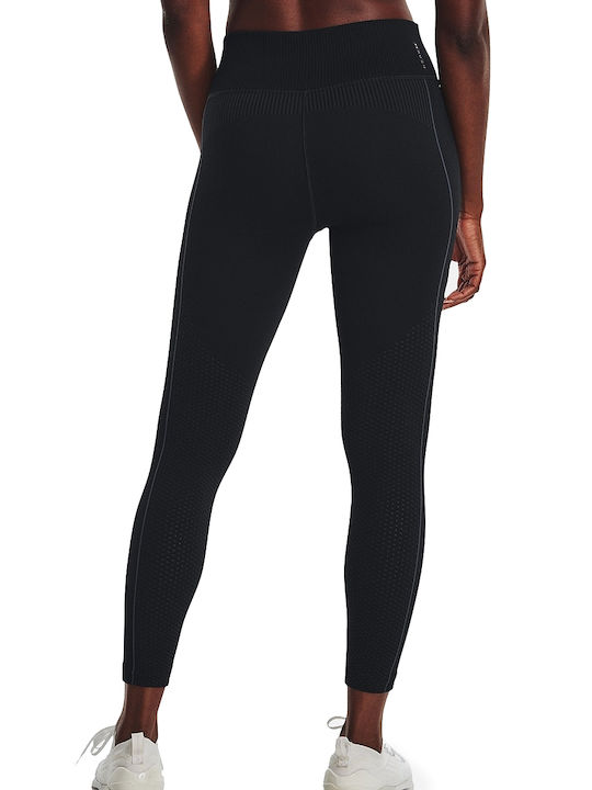 Under Armour Rush Seamless Frauen Gekürzt Leggings Schwarz