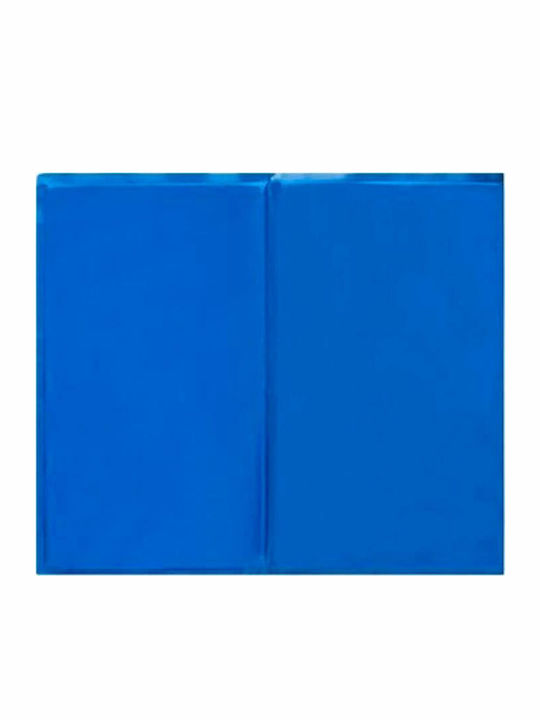 Purlov Matratze für Hunde Rechteck Kühlendes Blau 90x50cm.