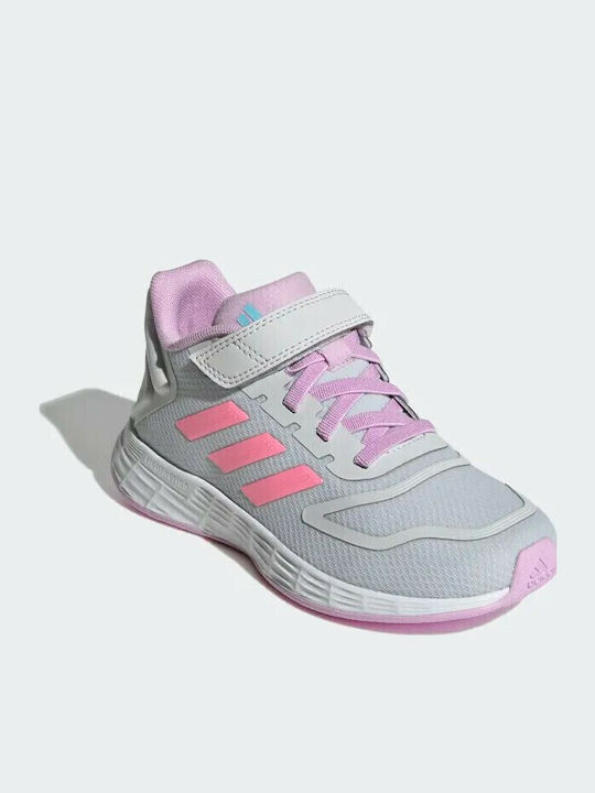 Duramo Duramo 10 El K Kinder Sportschuhe Laufen mit Bügel- und Schleifenverschluss Gray