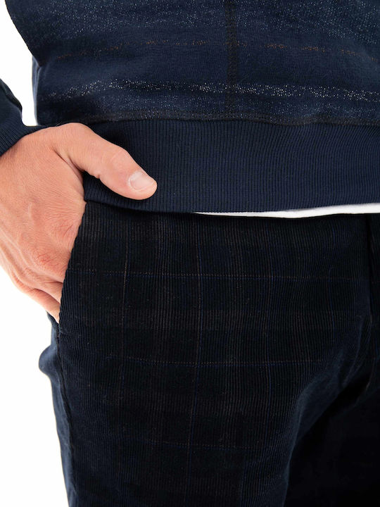 Stuart Παντελόνι Chino σε Κανονική Εφαρμογή Navy Μπλε