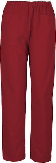 Be Unique M3 Unisex Burgundy Pants & Blouse Set Cotton and Polyester