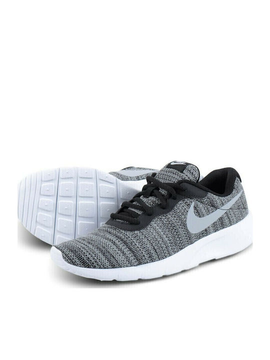 Tanjun Tanjun Kids Sports Shoes Running with Laces Black / Wolf Grey / White