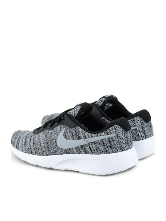 Tanjun Tanjun Kids Sports Shoes Running with Laces Black / Wolf Grey / White