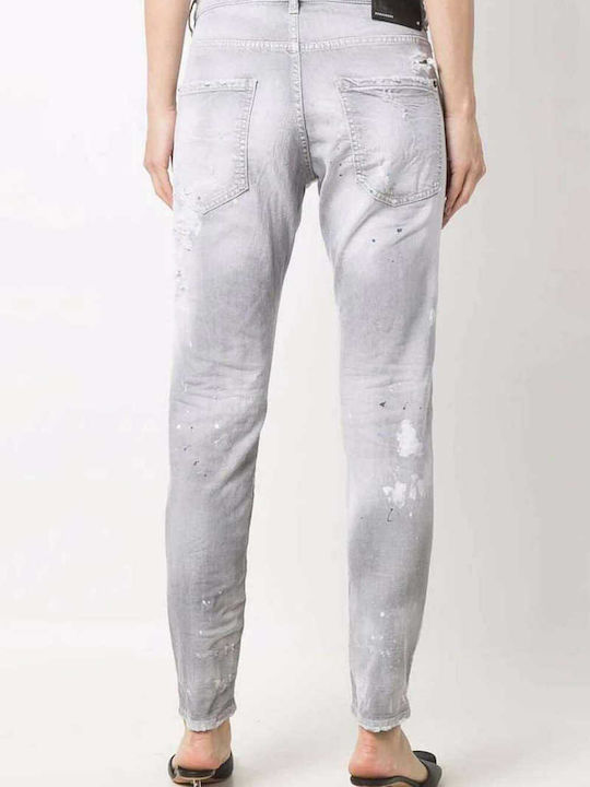 Dsquared2 Damen Jeans Hosen Mit Rissen
