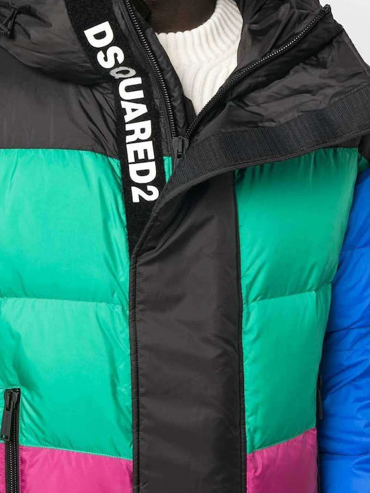 Winter Jacket Puffer Green/Orange/Blue/Purple