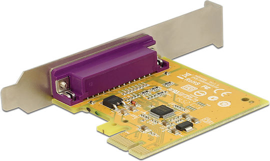 DeLock Κάρτα PCIe σε 1 θύρα DB25 Parallel