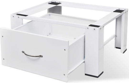 vidaXL 275393 275393 Монтиране Пералня от Неръждаема стомана с чекмедже 63x54εκ. 1бр
