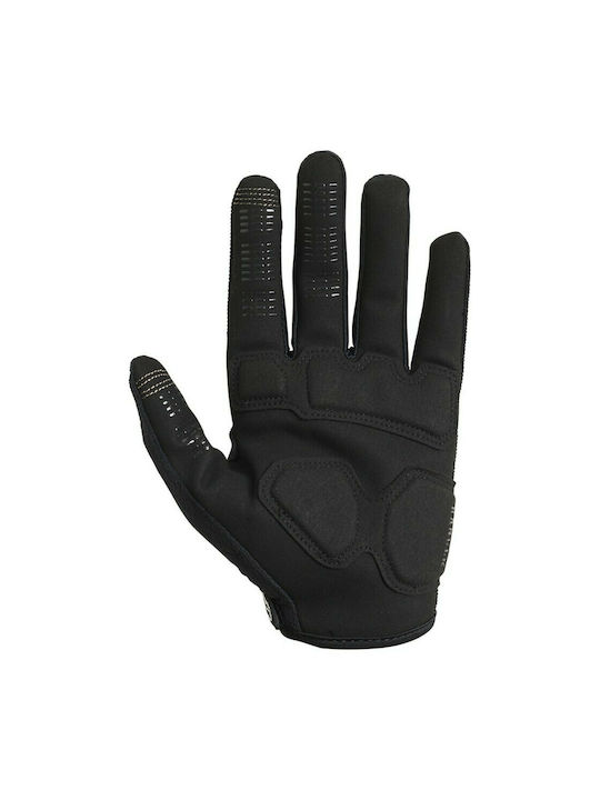 Fox Ranger Voller Finger Fahrradhandschuhe Erwachsene mit Gel Schwarz