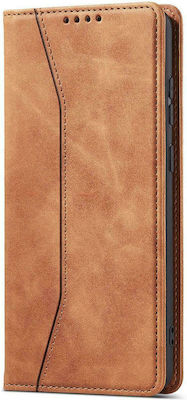 Hurtel Magnet Fancy Synthetic Leather Wallet Brown (Galaxy A13 5G)