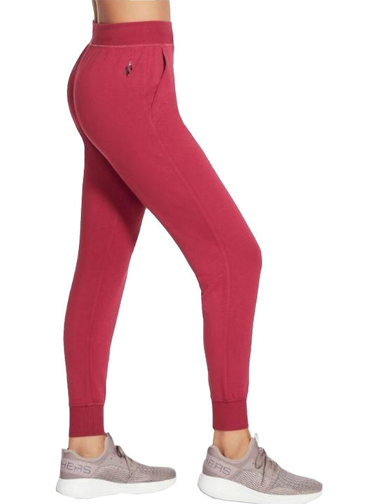 Talie înaltă Pantaloni de Trening cu elastic Fuchsia