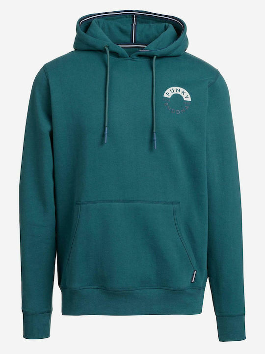 Суитшърт с Качулка Ocean Green
