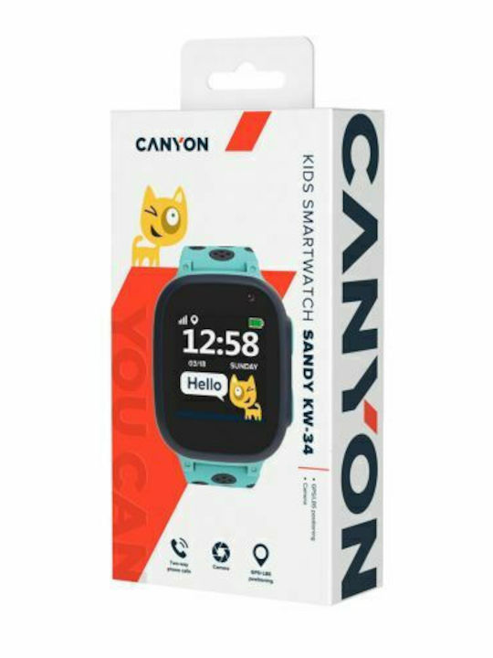 Canyon Kinder-Smartwatch Sandy Blau