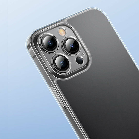 Baseus Frosted Glass Задна корица Пластмаса Прозрачен (iPhone 13 Pro)