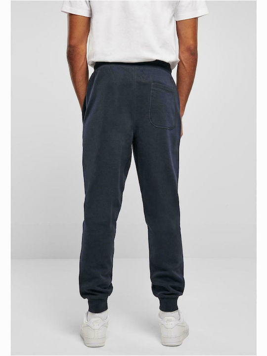 Urban Classics Men's Sweatpants with Rubber Midnight Navy