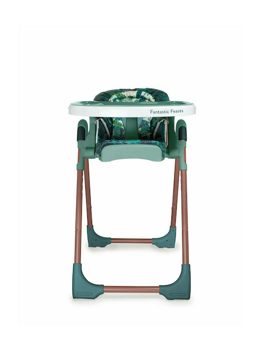 Cosatto Noodle 0+ Foldable Baby Highchair with Adjustable Height Midnight Jungle