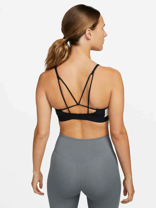 Nike Dri-FIT Women's Athletic Sports Bra Black with Lining