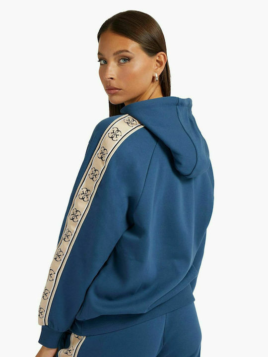 Guess Women's Hooded Sweatshirt Blue