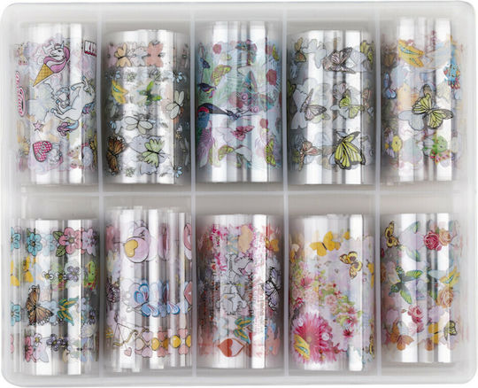 Global Fashion Transfer XKZ Foil for Nails in Various Colors