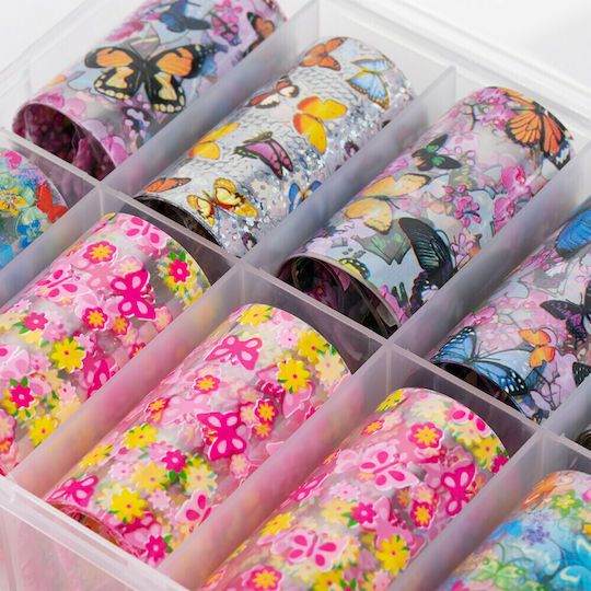 Global Fashion Transfer XKZ Foil for Nails in Various Colors