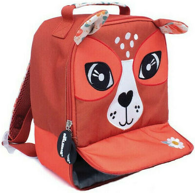 Les Deglingos Rucksack-Lunch-Tasche Rosa