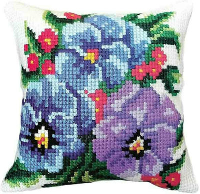 Gobelin L Purple Embroidery 35x35cm 01.164