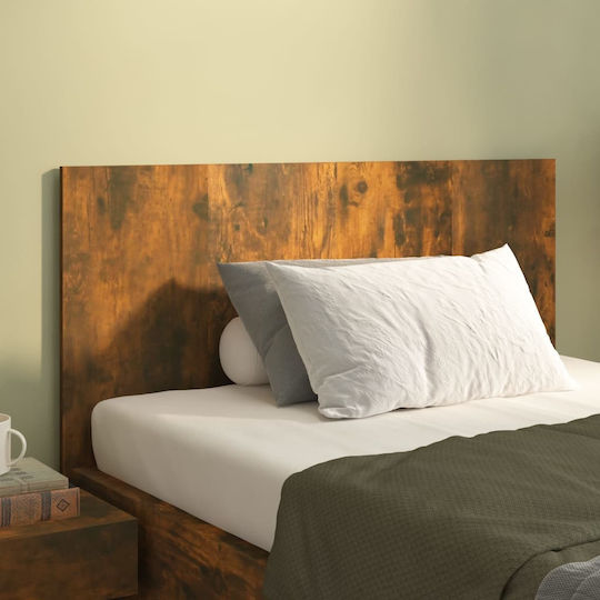 vidaXL Wooden Bed Headboard Smoked Oak 120x80cm