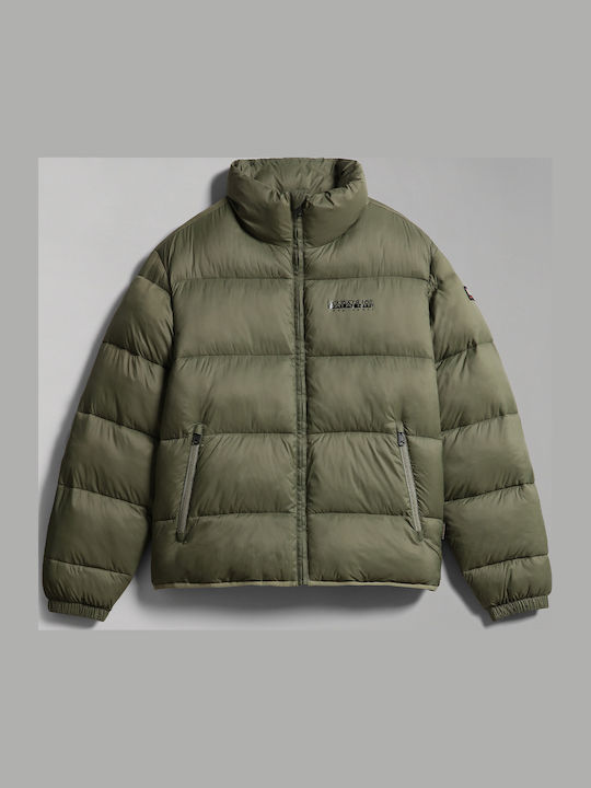 A-Suomi 3 Winter Jacket Puffer Waterproof and Windproof Khaki