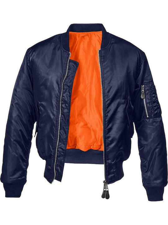 Jacket Bomber Waterproof Navy Blue