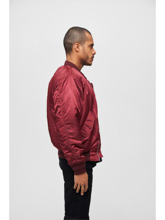Jacket Bomber Waterproof Burgundy