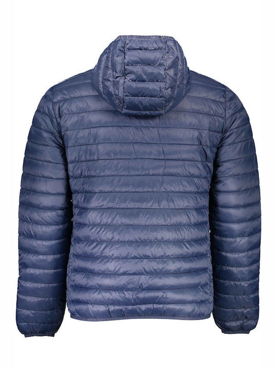 North Sails Men's Winter Puffer Jacket Blue