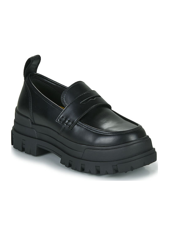 Buffalo Aspha Women's Moccasins in Black Color