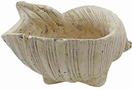 Art et Lumiere Dekoratives Muscheln Muschel aus Stein 15x11.5x8.5cm 1Stück