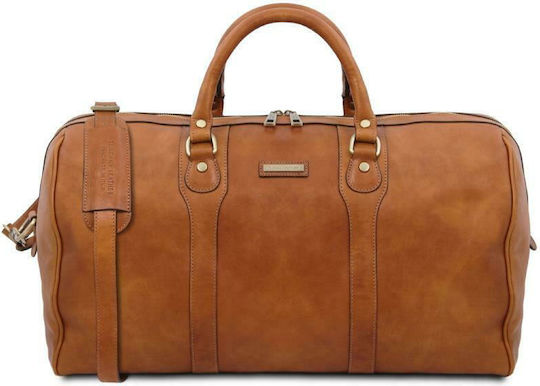 Tuscany Leather Colombo Set Sack Voyage Tabac Brown made of Leather